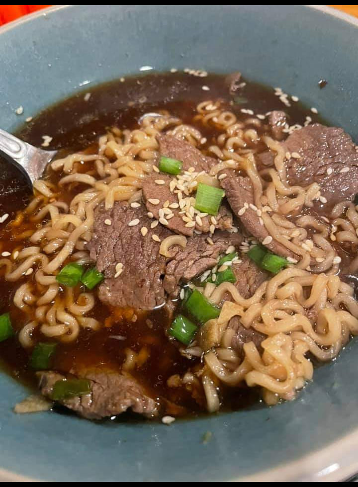 Mongolian Beef Soup