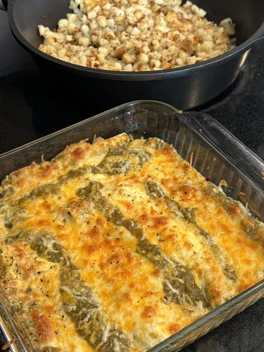 Chile Relleno Enchiladas