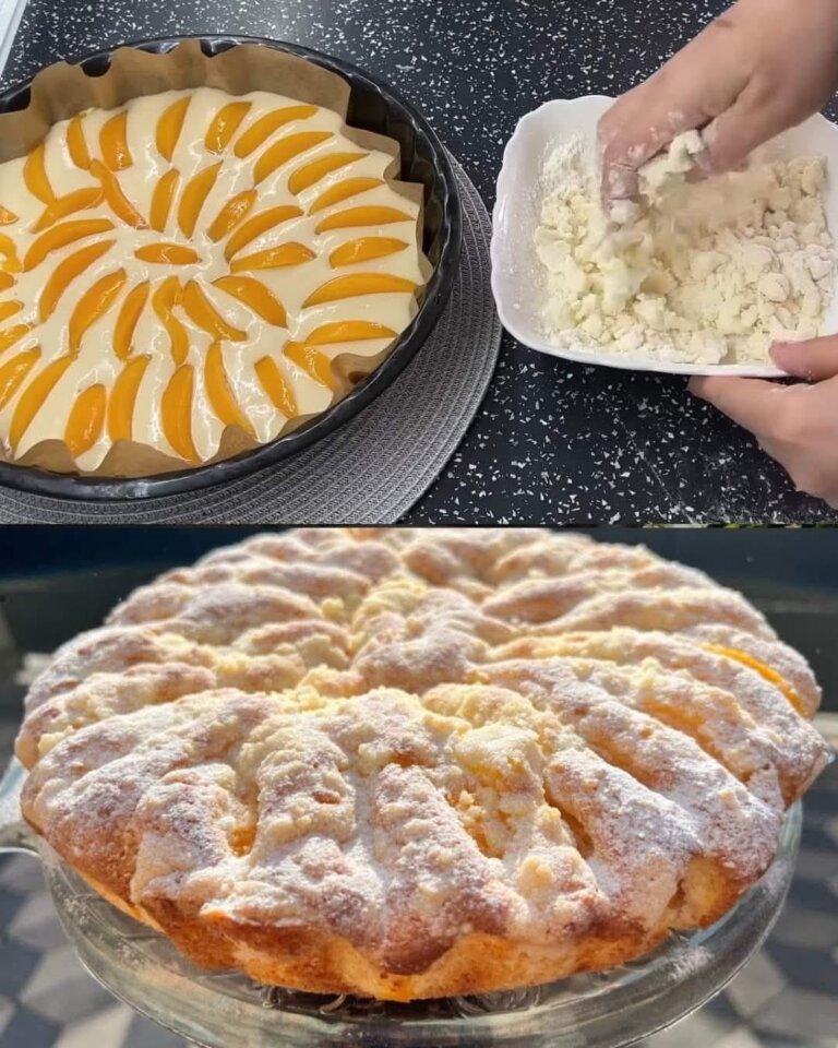 Delicious Peach Cake