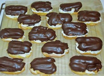 CHOCOLATE ECLAIRS RECIPE