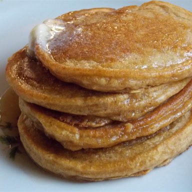 Easy Pumpkin Pancakes