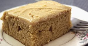 Peanut Butter Cake with Peanut Butter Frosting