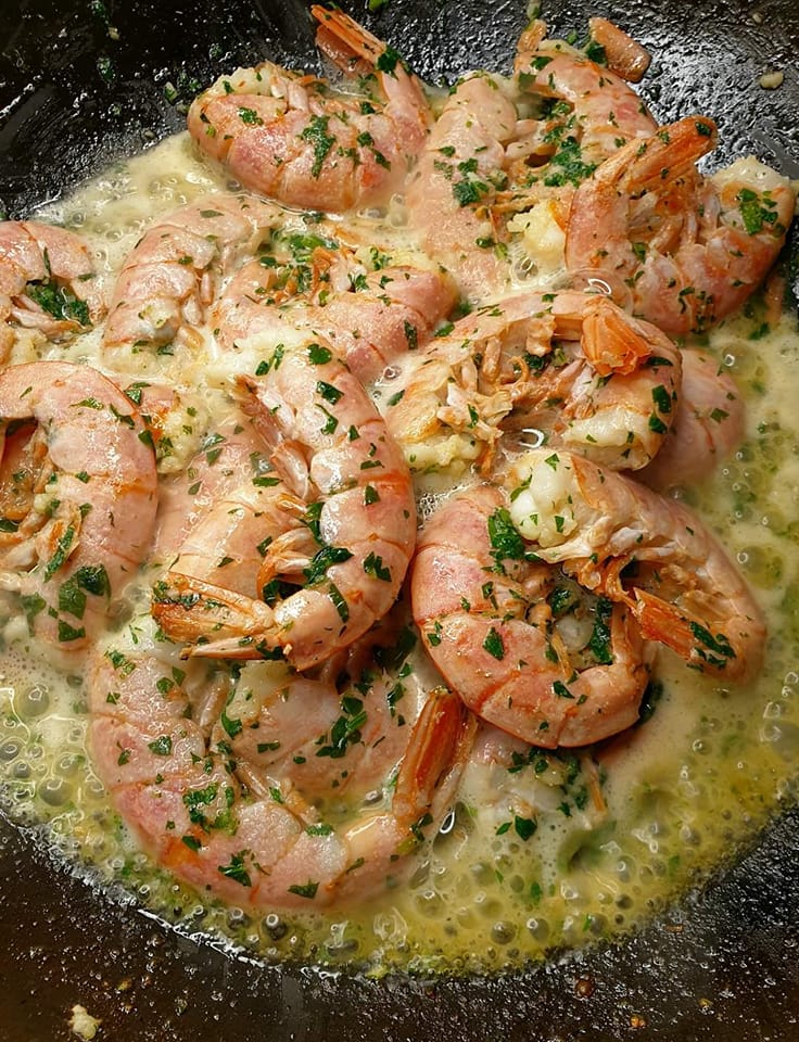 Garlic Butter Shrimp in Creamy Sauce