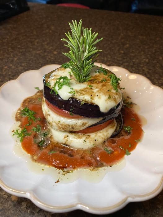 Eggplant Napoleon