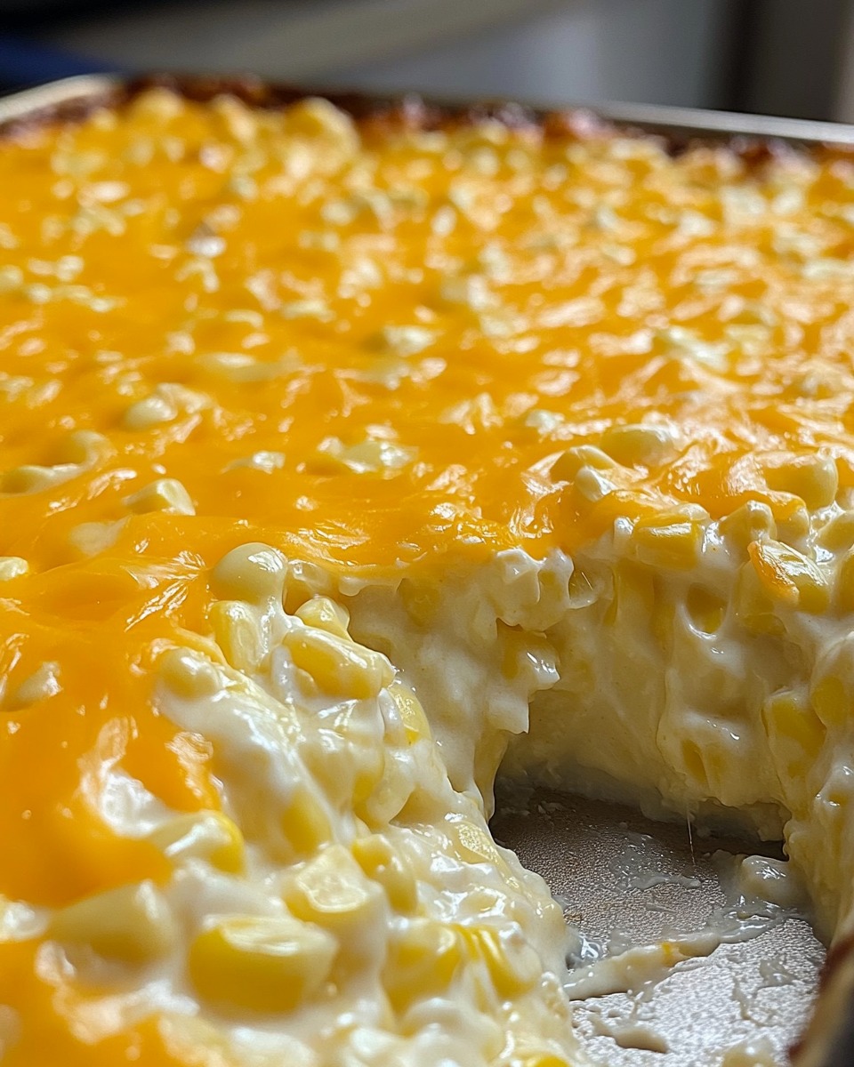 Jalapeños Cream Cheese Corn Casserole