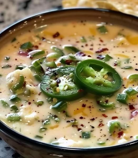 Spicy Jalapeño Popper Soup